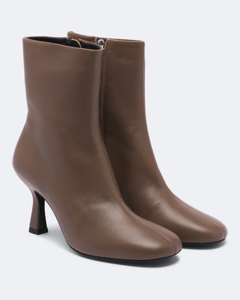 SOULIERS MARTINEZ Stivaletti Talin in pelle Marrone