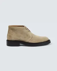 TOD'S Stivaletti in suede Beige