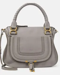 Chloé Chloé Borsa Marcie Medium in pelle Grigio