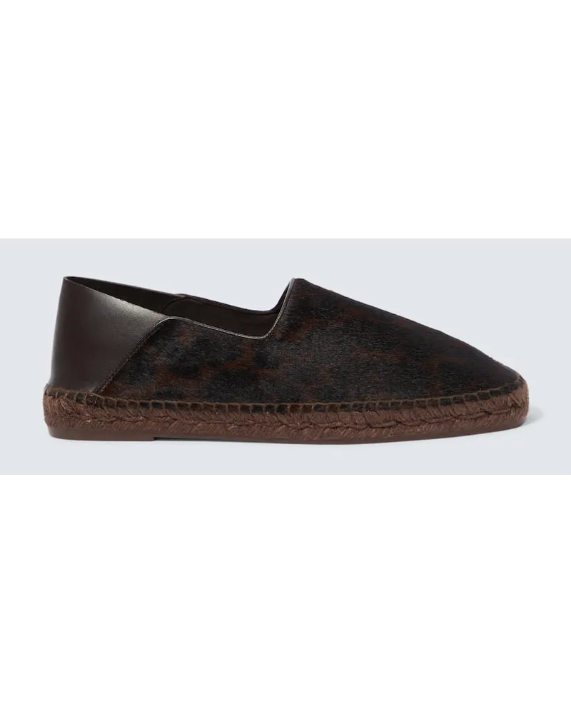 Tom Ford Espadrillas con stampa leopardata Multicolore