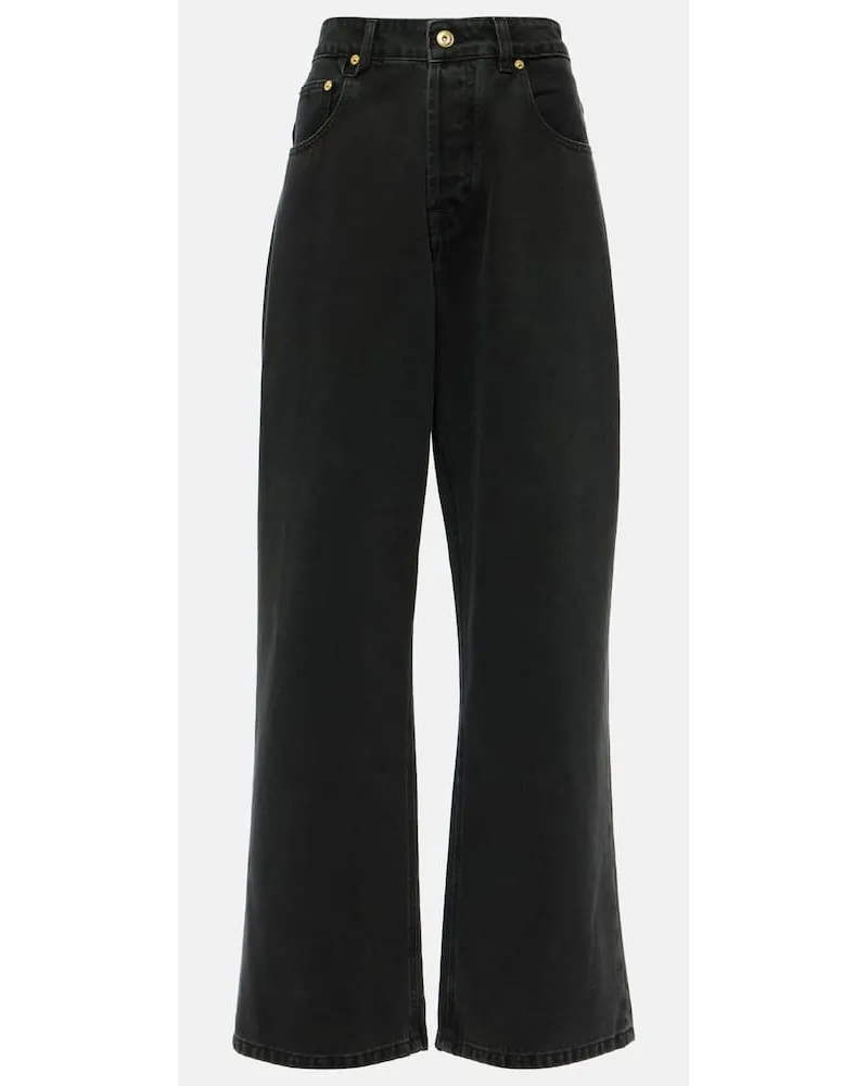 Jacquemus Jeans a gamba larga Le de-NÃ®mes Large Nero