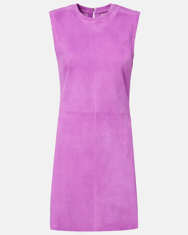 Stouls Miniabito Dollie in suede Viola