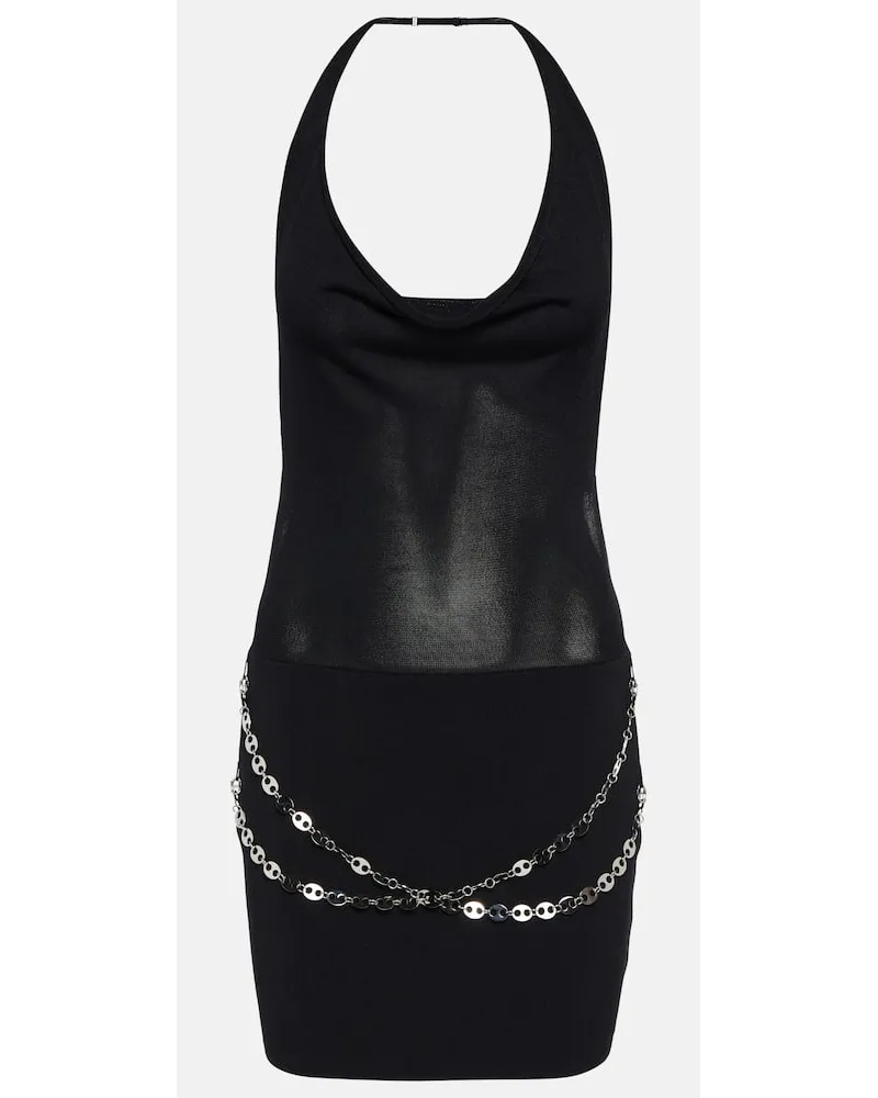 Aya Muse Miniabito Hyd con scollo allâamericana Nero