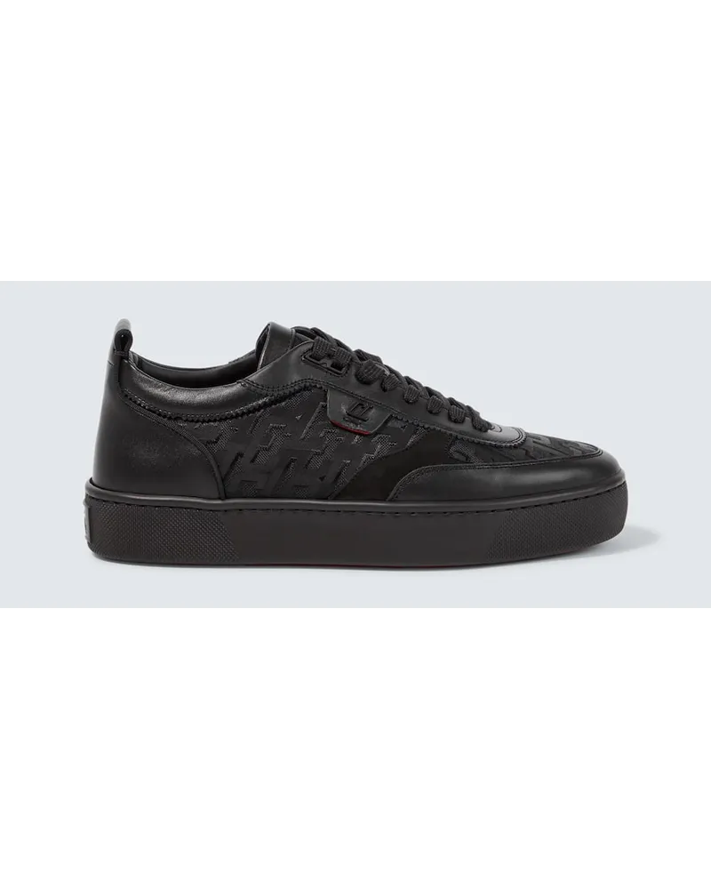 Christian Louboutin Sneakers Happyrui con pelle Nero