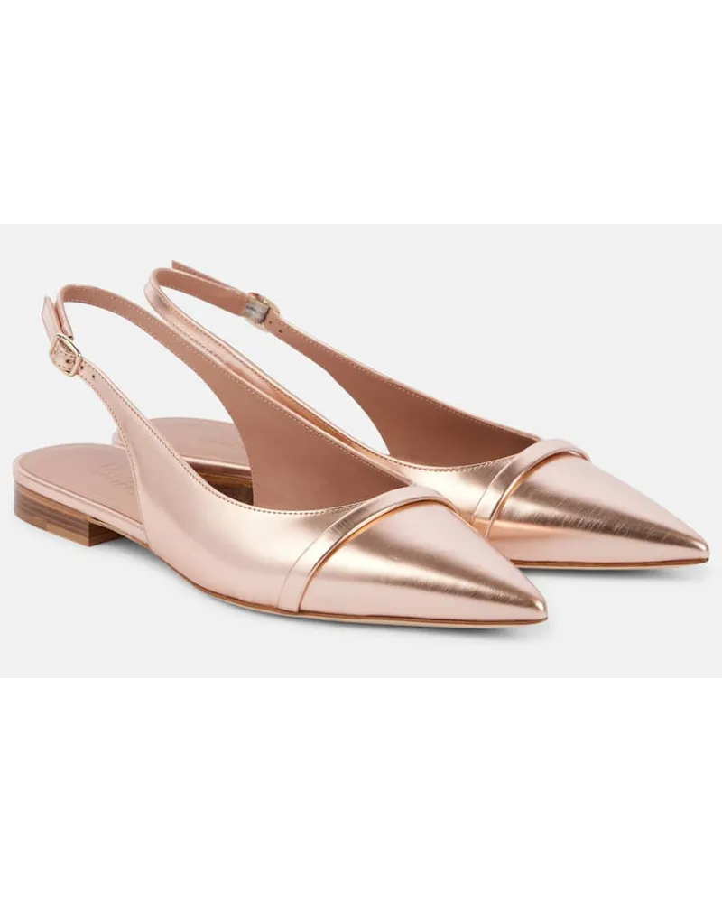 Malone Souliers Ballerine slingback Jama in pelle Rosa