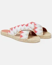 Missoni Sandali espadrillas Harlow a zig-zag Multicolore