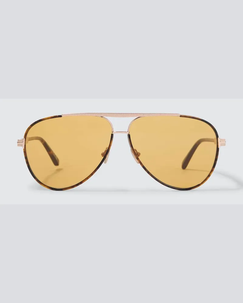 Tom Ford Occhiali da sole aviator Rupert-02 Oro