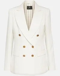 Etro Blazer doppiopetto Bianco