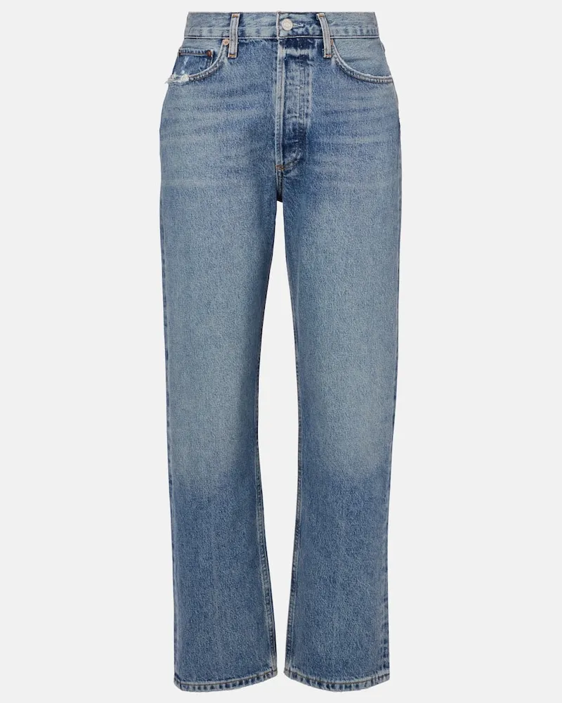 AGOLDE Jeans regular a vita media Blu