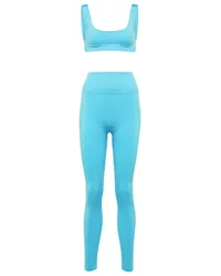 PRISM Top sportivo Serene e leggings Lucid Blu