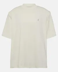 ATTICO T-shirt oversize Kilie in jersey di cotone Bianco