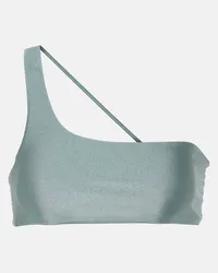 JADE SWIM Top bikini monospalla Apex Blu