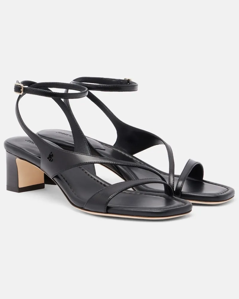 Jimmy Choo Sandali slingback Faye in pelle Nero