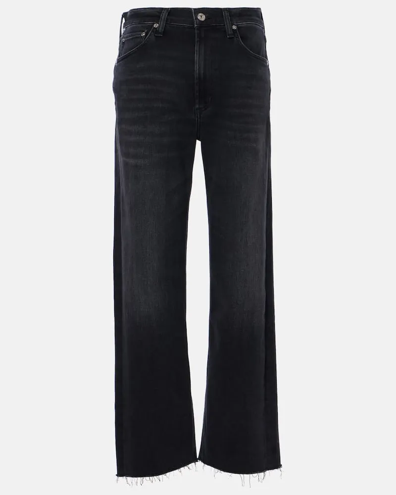 Citizens of humanity Jeans regular Palma Straight a vita alta Nero
