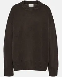 Lisa Yang Pullover Renske in cashmere Marrone