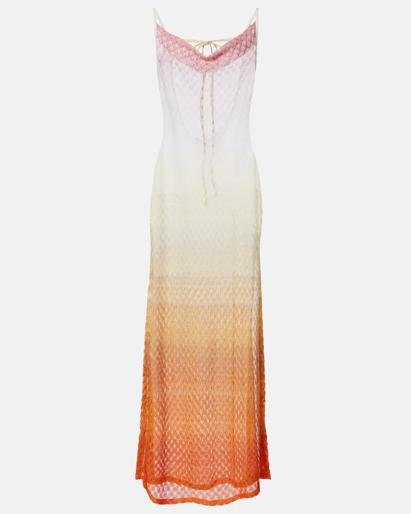 Missoni Copricostume Wave in lamÃ Multicolore