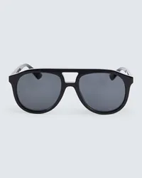 Gucci Occhiali da sole aviator Nero