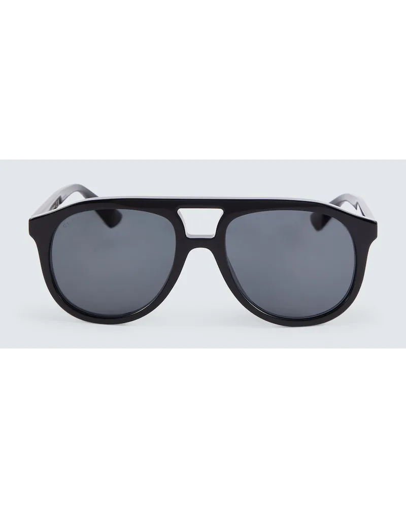 Gucci Occhiali da sole aviator Nero