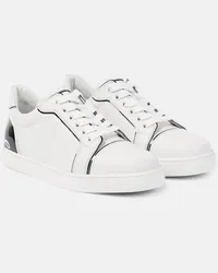 Christian Louboutin Sneakers Fun Vieira in pelle Bianco