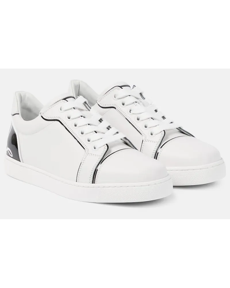 Christian Louboutin Sneakers Fun Vieira in pelle Bianco