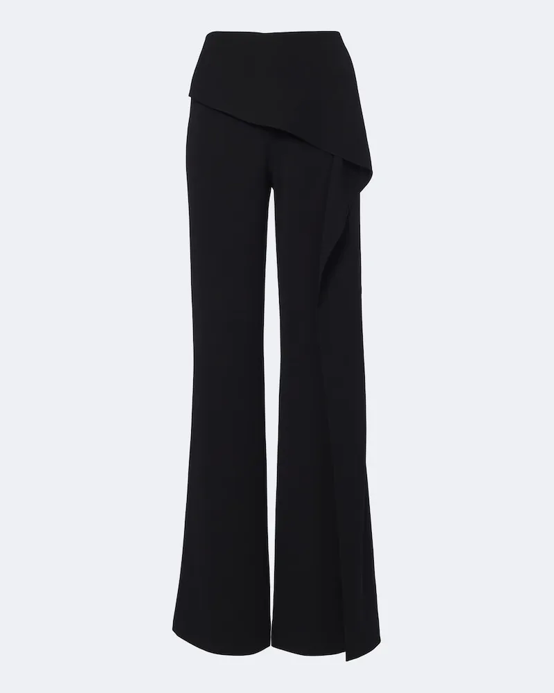 Roland Mouret Pantaloni a gamba larga Nero