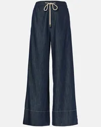 Max Mara Jeans a gamba larga Galilea Blu