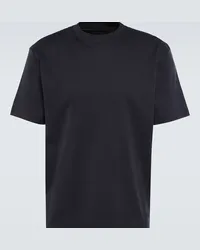 Loro Piana T-shirt in jersey di cotone Blu