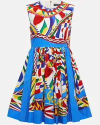 Dolce & Gabbana Miniabito Carretto in cotone Multicolore