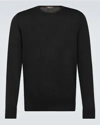 Loro Piana Pullover in lana vergine Nero