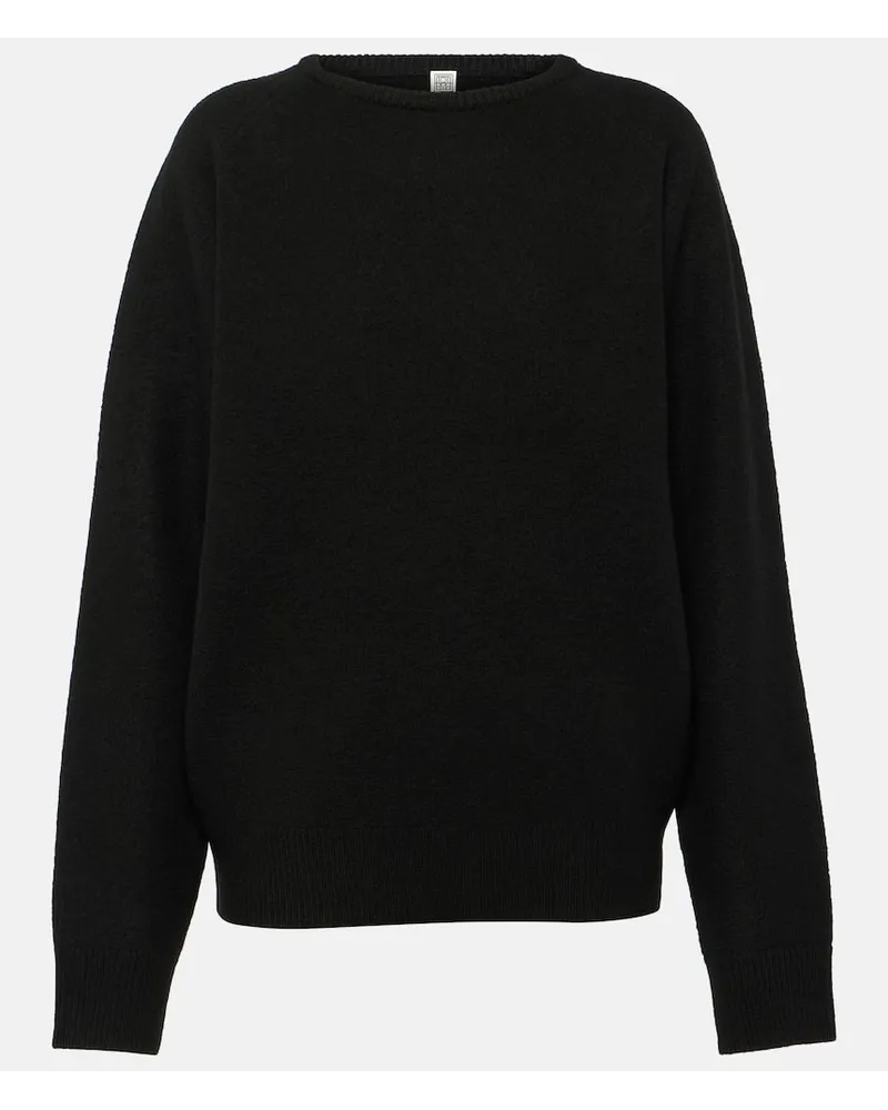 Totême Pullover in lana Nero