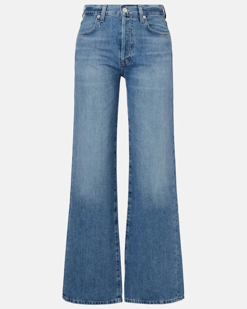 Citizens of humanity Jeans Annina a vita alta e gamba larga Blu