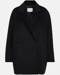 Max Mara Cappotto Rebus in lana e cashmere Nero