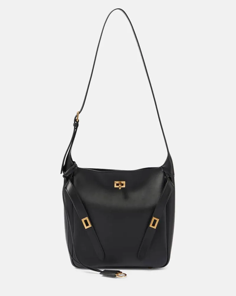 Balenciaga Borsa a spalla Bel Air Small in pelle Nero
