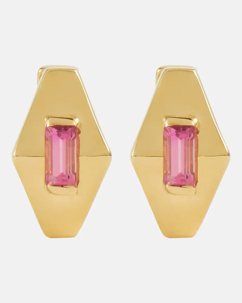 Aliita Orecchini Deco Rombo Mini in oro 9Â kt Oro
