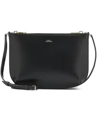 A.P.C. Borsa a tracolla Sarah in pelle Nero