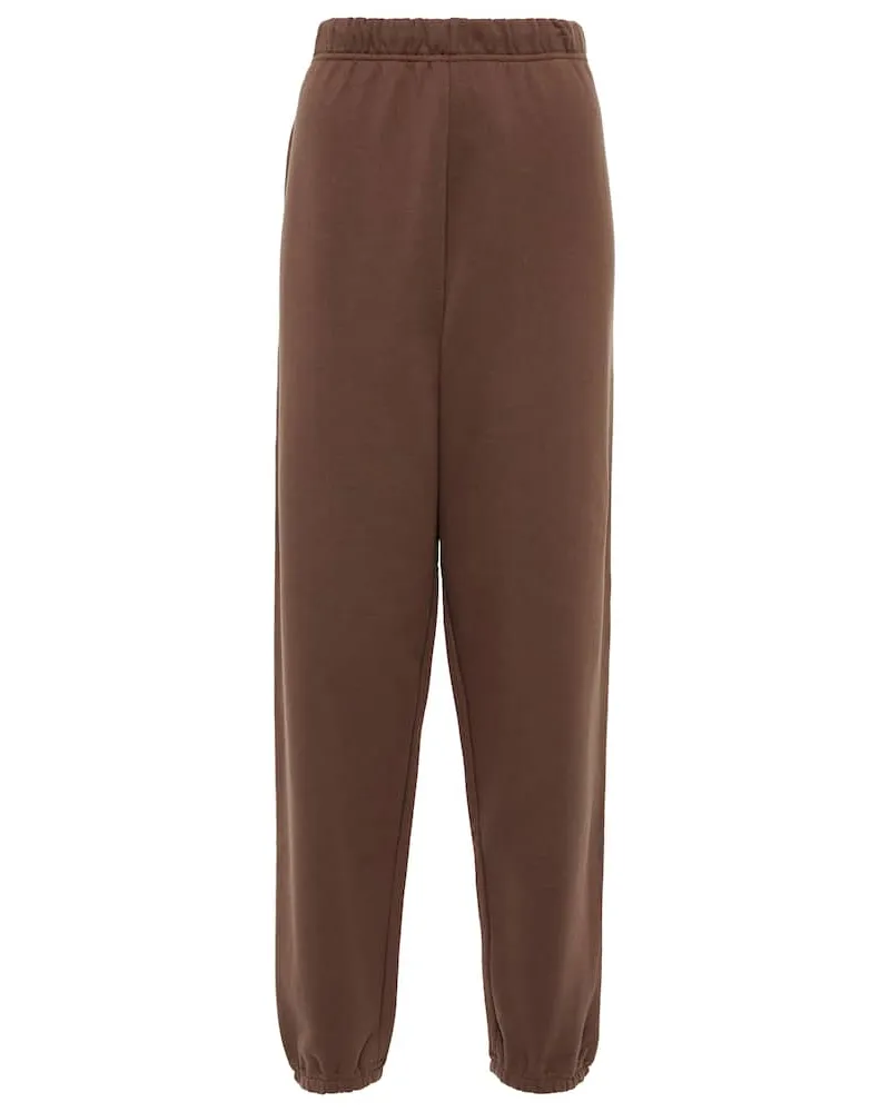 Tory Sport Pantaloni sportivi in cotone Marrone