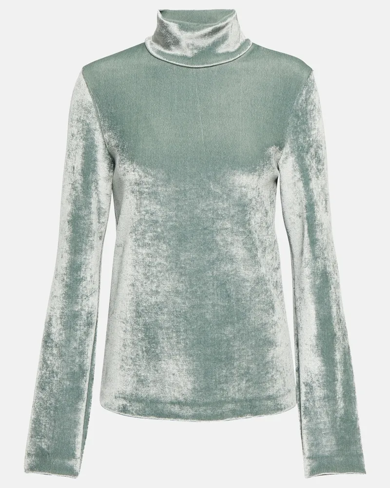 Jil Sander Lupetto in jersey Blu