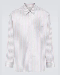 Lanvin Camicia in cotone a righe Multicolore