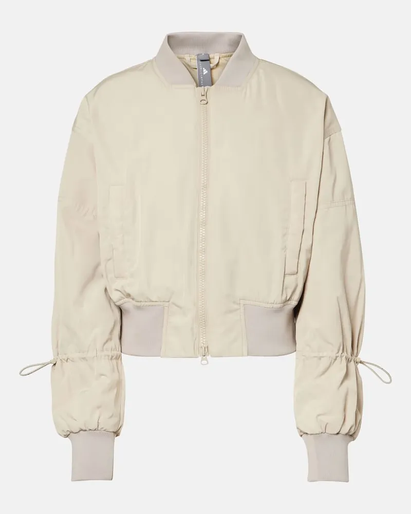 adidas Bomber cropped Truenature Beige