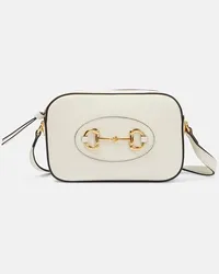 Gucci Borsa Gucci Horsebit 1955 Small in pelle Bianco