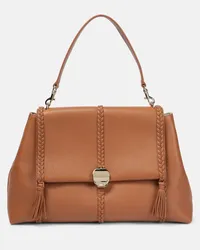 Chloé Chloé Borsa a spalla Penelope Large in pelle Marrone