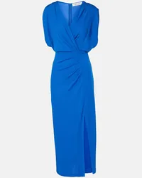 Diane von Furstenberg Abito midi Wiliams in jersey Blu