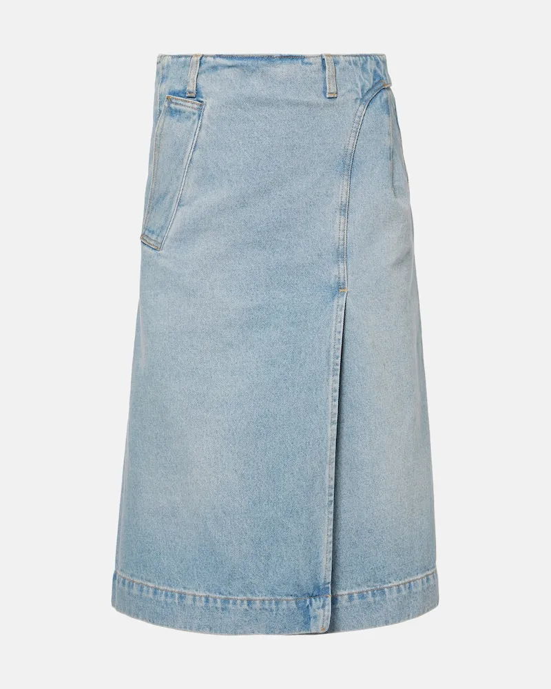 Victoria Beckham Gonna di jeans Blu