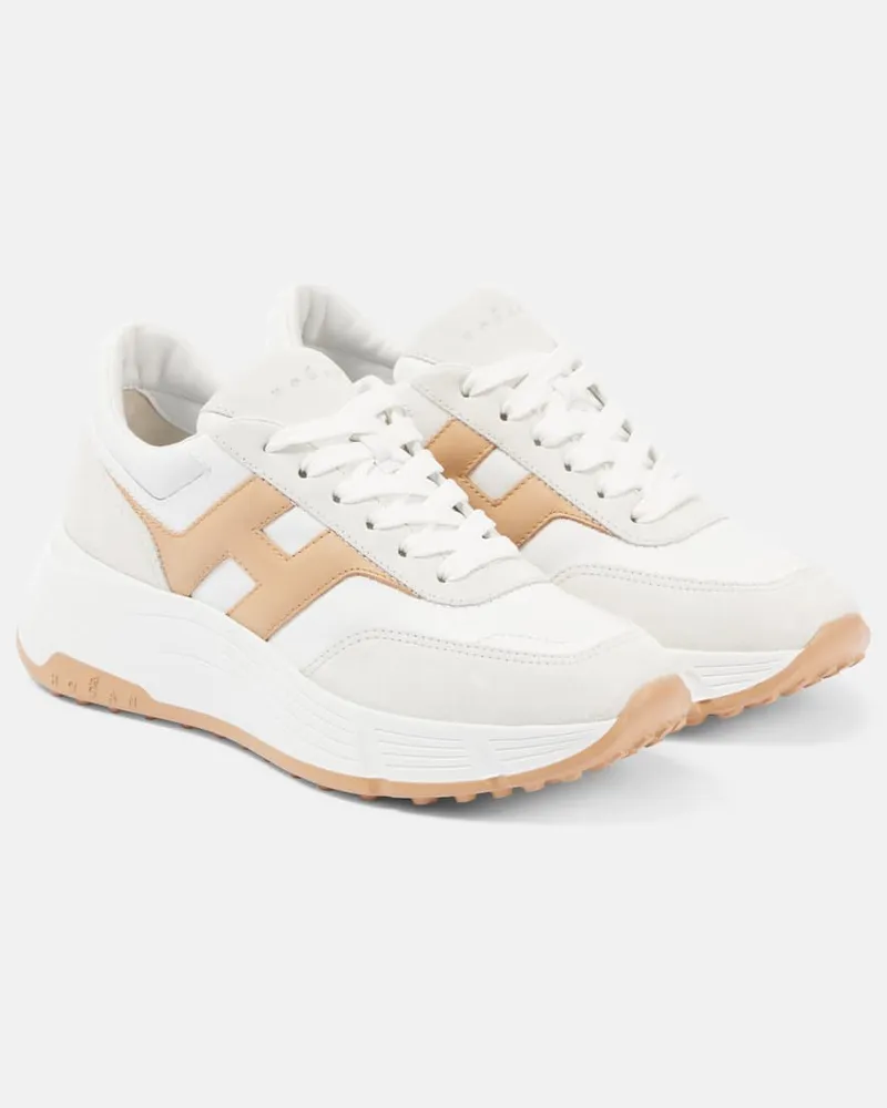 Hogan Sneakers Hi-Fi in pelle Multicolore