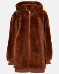 Yves Salomon Giacca Meteo in shearling Marrone