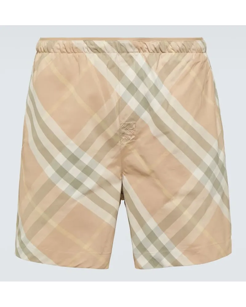 Burberry Costume da bagno Burberry Check Beige