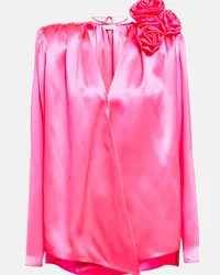 Magda Butrym Blusa in seta Rosa