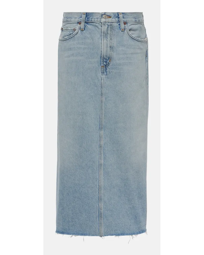 AGOLDE Gonna di jeans Della Blu