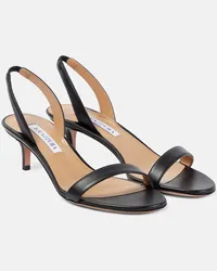 Aquazzura Sandali 50 in pelle Nero