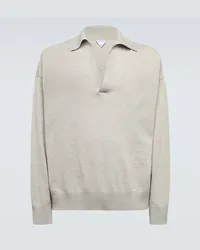 Bottega Veneta Polo in lana Grigio